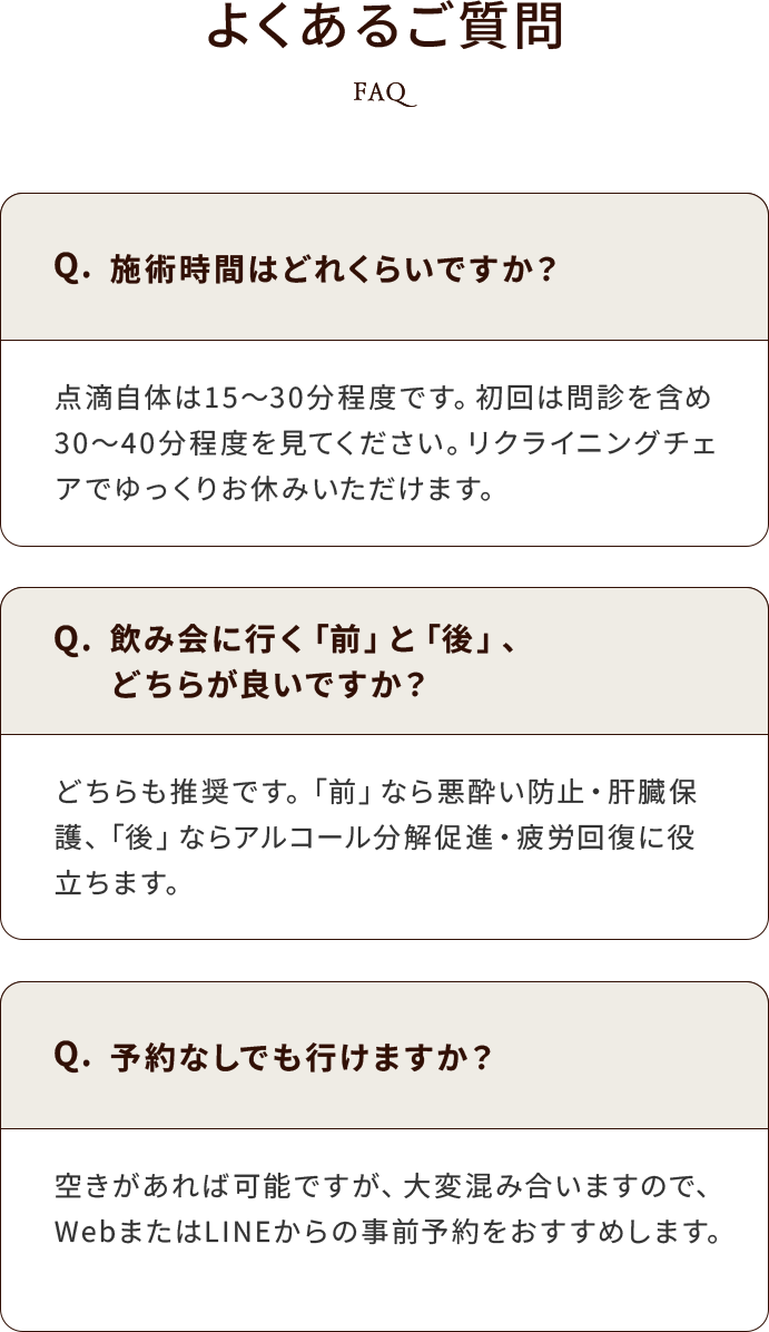 よくありご質問